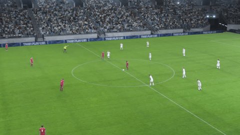 南宫28直播的足球比赛精彩进攻画面